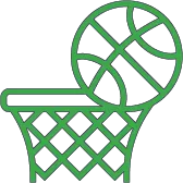 Leisure Half-Basket Ball Court